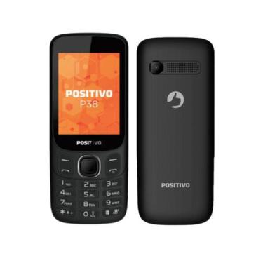 Imagem de Aparelho Celular Para Idoso P38 64Mb Bluetooth Dual Chip 3G - Positivo