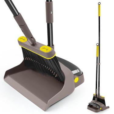 Imagem de Conjunto combinado de vassoura com pá de lixo JEHONN Lightweight de 13