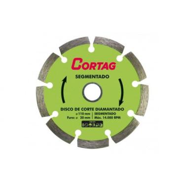 Imagem de Disco De Corte Diamantado Eco P/ Serra Mármore 110 Mm Cortag