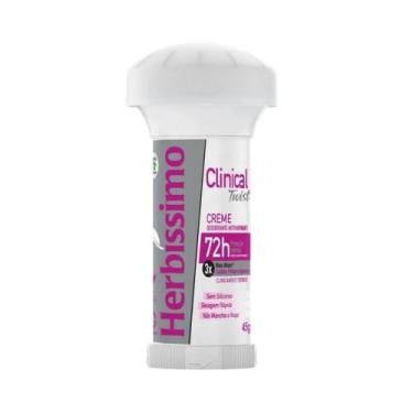 Imagem de Desodorante Antitranspirante Creme Twist Herbíssimo Clinical 45g - Her