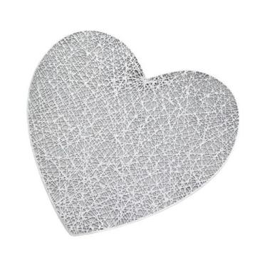 Imagem de Conjunto De Sousplat De PVC De Luxo Leve, Protetor De Mesa Redondo Res