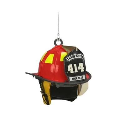 Imagem de Pingente Decorativo De Caminhão De Bombeiros, Modelo De Combate a Incê
