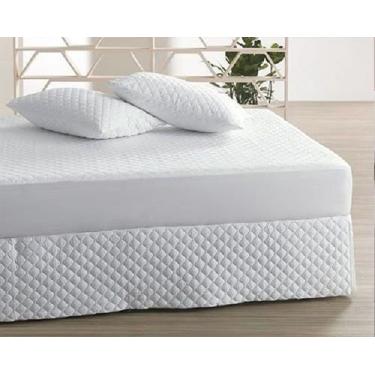 Imagem de Protetor de Colchão Toque Acetinado King Impermeável Altenburg