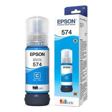 Imagem de Refil De Tinta Epson T574220 Ciano - L8050 L18050