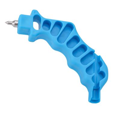 Imagem de Furador 2 em 1 para Irrigação Por Gotejamento, Ferramenta de Inserção Encaixes para Tubos PE de 1/4in Furador Manual Tubos Externos Fácil Instalação Emissores e Sistemas Irrigação (Azul)