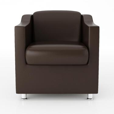 Imagem de Poltrona Decorativa Tilla Tecido Sintético