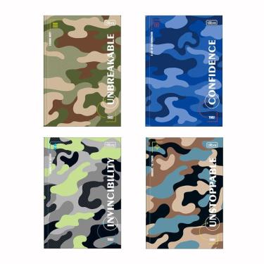 Imagem de Caderno brochura capa dura 1/4 80 fls Hide Tilibra