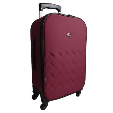 Imagem de Mala de Viagem 23kg Media Para Despacho Forrada e Resistente - Grotafe