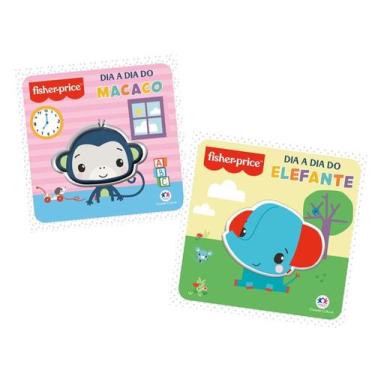 Imagem de Coleção Som fofinho - Kit com 2 livros cartonados - Fisher Price: Elef