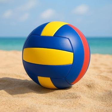 Imagem de Bola De Vôlei Nº 5 Oficial Praia Quadra Convoy Profissional