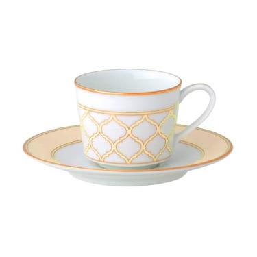 Imagem de Jogo de xícaras de café em porcelana da marca japonesa Noritake. Composto por 6 xícaras e 6 pires.