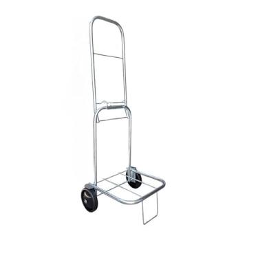 Imagem de CARRINHO DE CARGA DOBRÁVEL ACOMPANHA 1 CORDA ELÁSTICO(ZINCADO BRANCO)