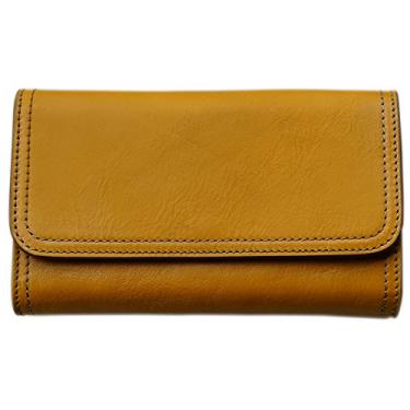 Imagem de Pacer Go – Bolsa tiracolo feminina minimalista para iPhone 6/6s/7/8, compartimento para cartão de crédito, compartimento para dinheiro, Amarelo