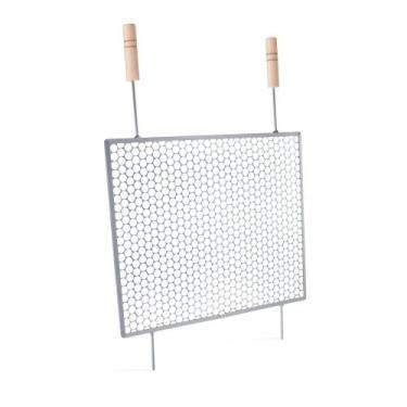 Imagem de Grelhas para Churrasco Ferro Reforçado e Tela Moeda - Campeira, 50 X 6