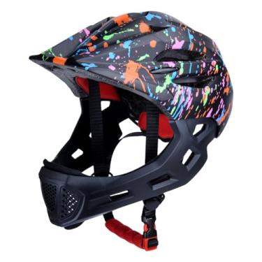 Imagem de Fenteer Capacete de bicicleta infantil Capacete de bicicleta prático, suprimentos respiráveis, equipamentos de ciclismo, meninos e meninas para skate e