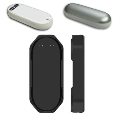 Imagem de Sanpyl Doca de Carregamento para Gravador de Voz, para Gravador de Voz PLAUD NotePin AI, Doca para Carregador de Porta USB C Com Base Antiderrapante (Preto)