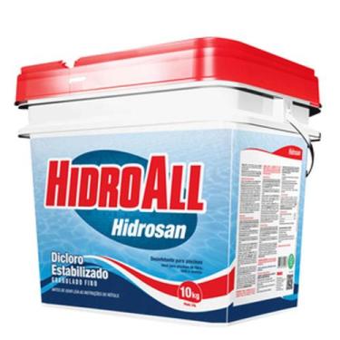Imagem de Cloro Hidroall Plus Para Piscina 10KG