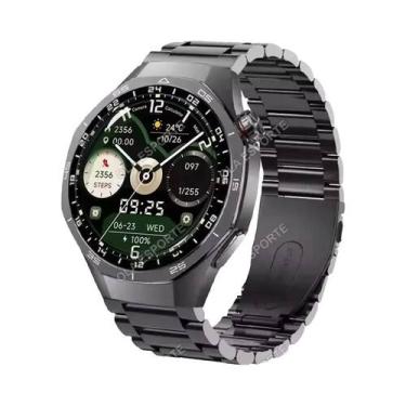 Imagem de Relógio Inteligente Masculino 2025 Com Chamada Bluetooth, Tela AMOLED,