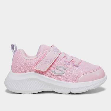 Imagem de Tênis Infantil Skechers Sole Swifters Runn Menina, Rosa, 21