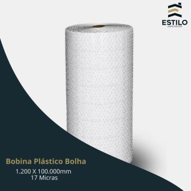 Imagem de Bobina Plástico Bolha Light 1.200 X 100.000mm 17 Micras - Única Único 