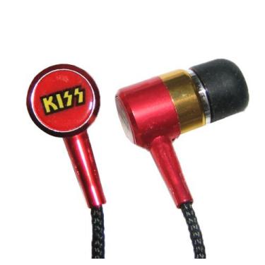 Imagem de Kiss In Ear buds W Free Ts Caixa de janela