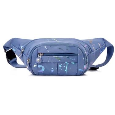 Imagem de Pochete feminina com alça ajustável, para viagem, casual, corrida, caminhada, ciclismo, Estilo V, 11 * 5.3 * 0.4 inches