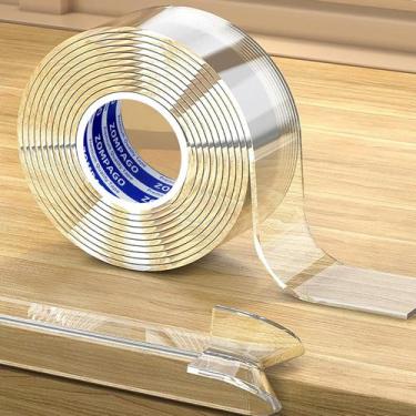 Imagem de Furniture Edge Bumper ZOMPAGO Clear Soft Corner Protector 4 cm x 4 m
