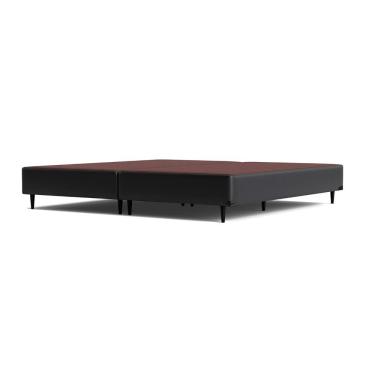 Imagem de Base Sommier Cinza Queen (158x198x23) - Ortobom