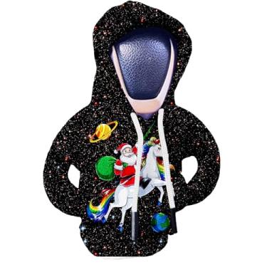 Imagem de Capa de carro com capuz de mudança de marchas fofa, protetor de botão automático, acessório interno universal engraçado