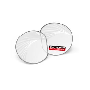 Imagem de iLikeo Lentes de reposição de policarbonato não polarizadas PRO+ para óculos de sol Oakley Meta HSTN OW8002 51 mm - bloco de luz azul claro HD