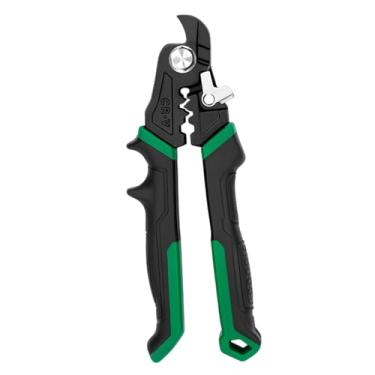 Imagem de Ｂｅｓｇａ Alicate de corte de 18 cm, ferramenta de crimpagem antiderrapante multiuso, tesouras para fabricação de joias, elétrica