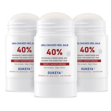 Imagem de Cream Stick OUKEYA Urea 40%, bálsamo para calcanhar, mãos e pés, pele 