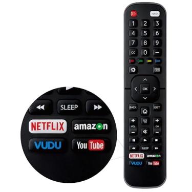 Imagem de Controle remoto universal para Hisense TV substituição 4K ULED HD UHD Android Smart TV controle remoto para Hisense-TVs-Remotes Hi Sense Quantum H8F H9F H9 H65 H55 série EN2A27