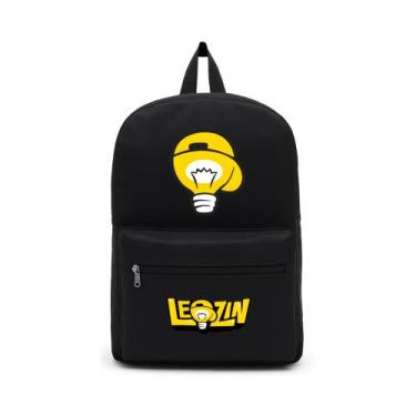 Imagem de Mochila Bolsa Unissex Escolar Resistente Alça Reforçada Moderna Faculd