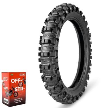 Imagem de Kit Pneu Crf 250r 120/90-19 62m Tt Mx77 Medium Soft Borilli + Câmara