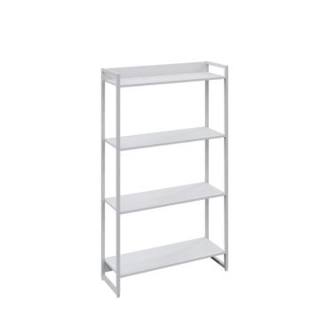 Imagem de Estante Dynamica 80x30x146cm C/04 Prateleiras Branco Chess / Est.branca Branco Chess / Est.branca