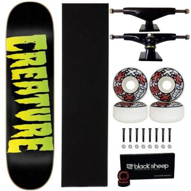 Imagem de Skate Creature 8.0 Montado Roda Next 53mm Abec15 Black Sheep-Masculino