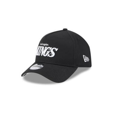 Imagem de BONE NEW ERA 9FORTY A-FRAME SNAPBACK LOS ANGELES KINGS NHL PRETO-Masculino