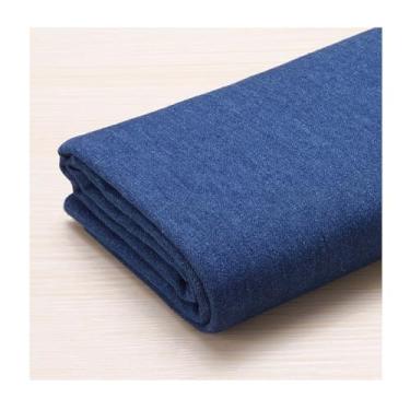 Imagem de Tecido Jeans Azul Oceano Para Costura, Artesanato | De Peso Médio | Material Jeans | Material | Azul (100 X145cm）(Blue 4,15x1.45M(49.21x4.75ft))