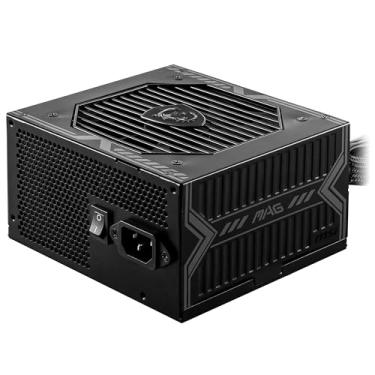 Imagem de Fonte de Alimentação MSI MAG A650BN, 650W, 80 Plus Bronze, PFC Ativo, Com Cabo, Preto - MAGA650BNL