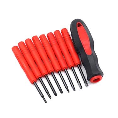 Imagem de Conjunto de ferramentas de 9 chaves de fenda para helicóptero, carro, modelos de aeronaves