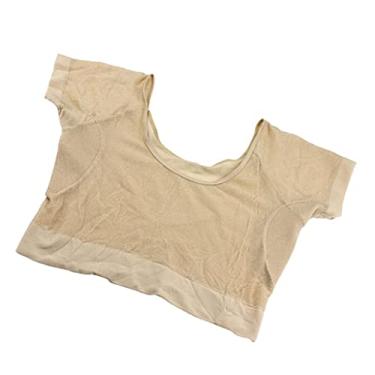 Imagem de barenx Almofadas de axila reutilizáveis almofadas de suor de axila absorventes roupa íntima