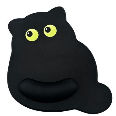 Imagem de Mouse Pad Cute Cat Silicone com suporte de pulso 23x29cm