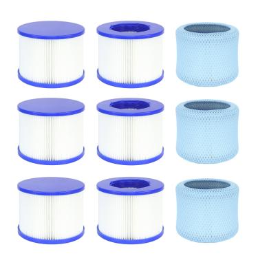 Imagem de Promavot Substituição de cartucho de filtro de banheira de hidromassagem - filtros de spa rosqueados compatíveis com todas as banheiras de hidromassagem infláveis RELXTIME, ALEKO, Wejoy, Aquaspa e