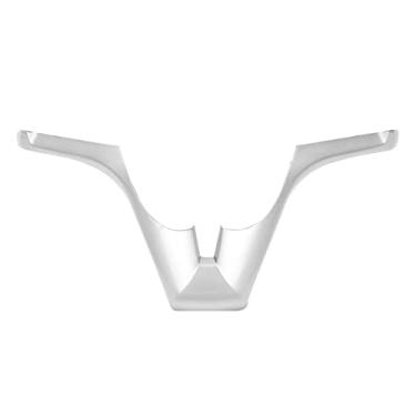 Imagem de aqxreight Decoração de Capa de Adesivo de Volante Em Prata Cromada ABS, Adesivo Adequado para Cruze 2011-2014 Com Fita para, Decoração Elegante de Carro