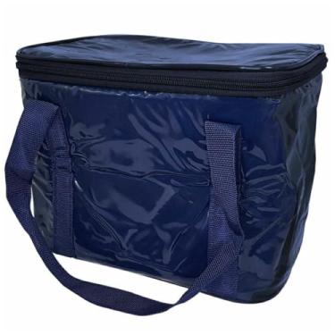 Imagem de Bolsa Térmica 10 Litros Azul para Transporte de Alimentos e Bebidas – Ideal para Lazer, Viagens e Uso Diário