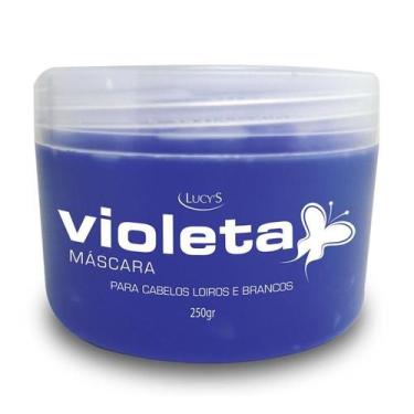 Imagem de Máscara Violeta Cabelos Loiros E Brancos Reparadora - Lucy's