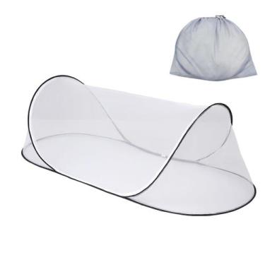 Imagem de Tenda mosquiteira Akiky Large Pop Up portátil para acampar na cama