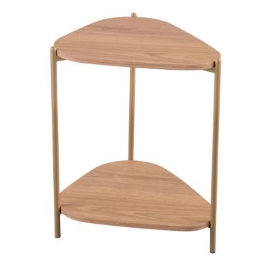Imagem de Mesa Lateral Base Dourada - Hanover