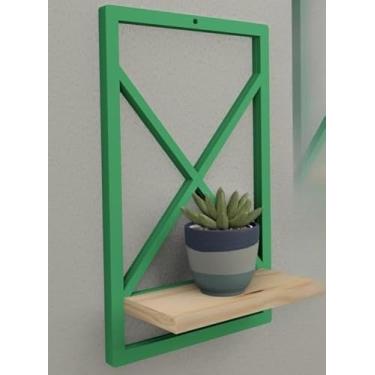 Imagem de Prateleira De ExposiçãO — Para Plantas Decorativas, Temperos Ou Outros Itens(2,VERDE)